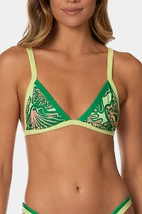 Maaji Soft Coral Rewind Bikini Top