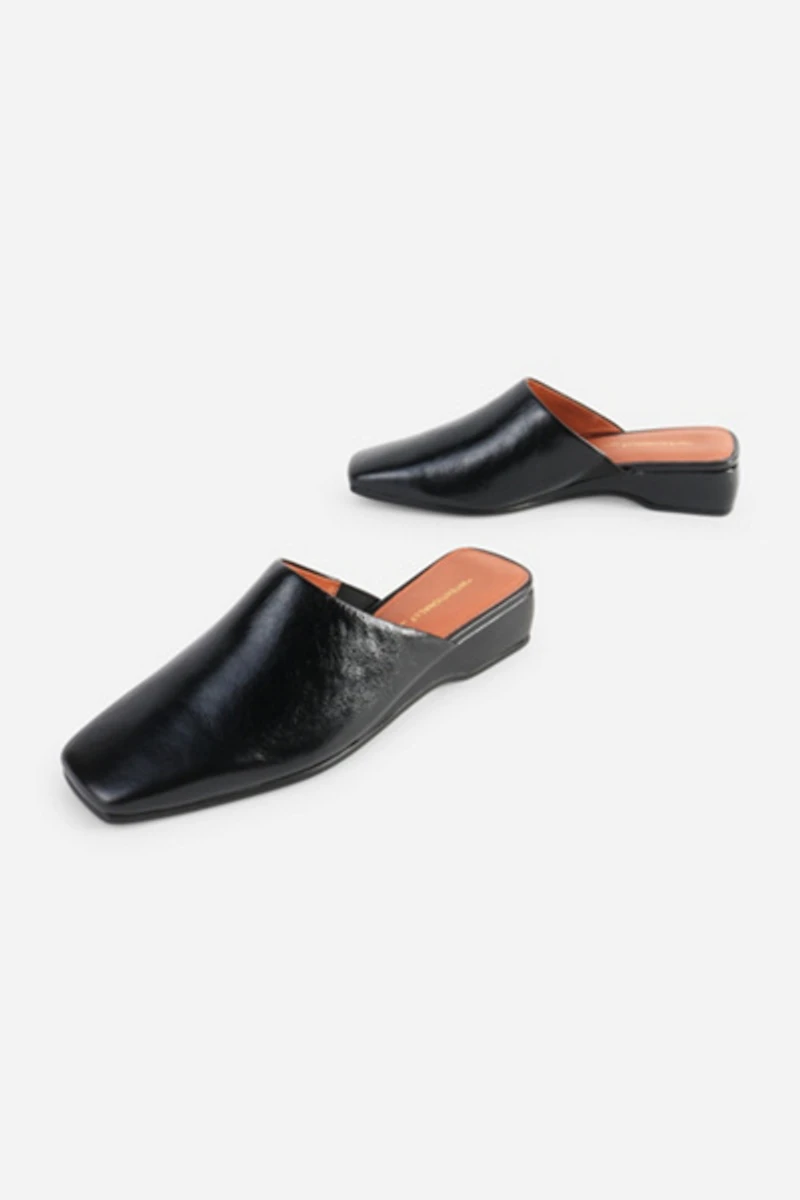 Intentionally Blank Marer Micro Wedge Heel Mule