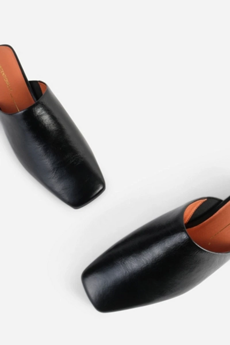 Intentionally Blank Marer Micro Wedge Heel Mule