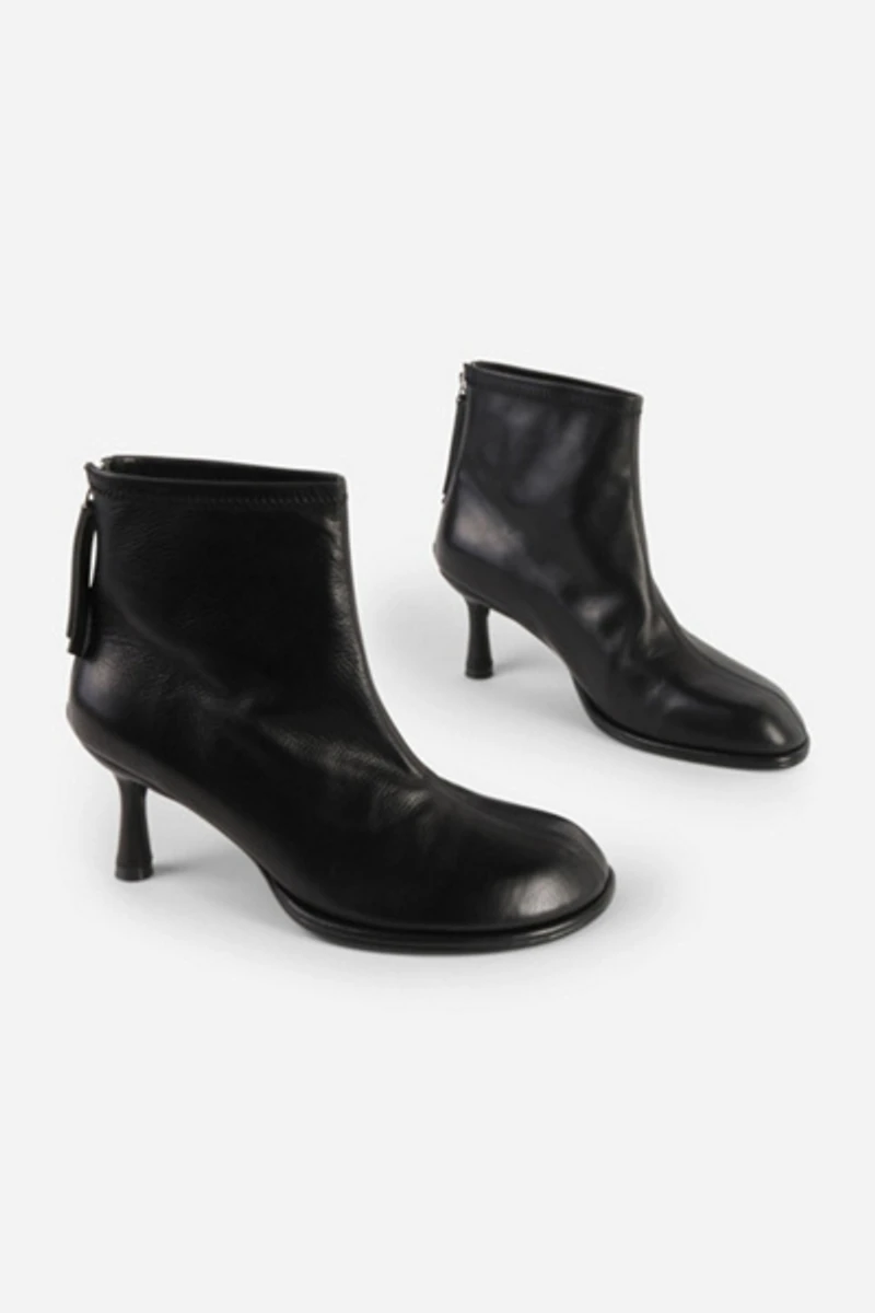 Intentionally Blank Power House Stiletto Heel Ankle Boot