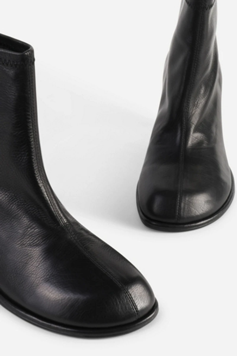 Intentionally Blank Power House Stiletto Heel Ankle Boot