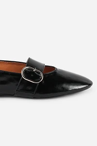 Intentionally Blank Vartan Buckle Flat Mary Jane