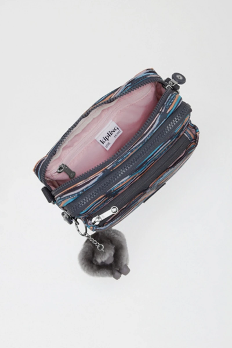 Kipling Abanu Multi Printed Convertible Crossbody Bag