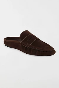 MIA Bridgetta Suede Loafer Mule