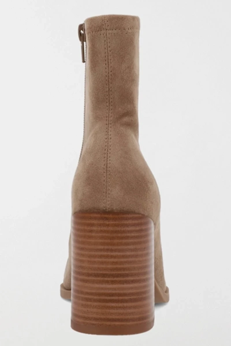 MIA Sidonie Suede Block Heel Bootie
