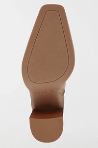 MIA Sidonie Suede Block Heel Bootie