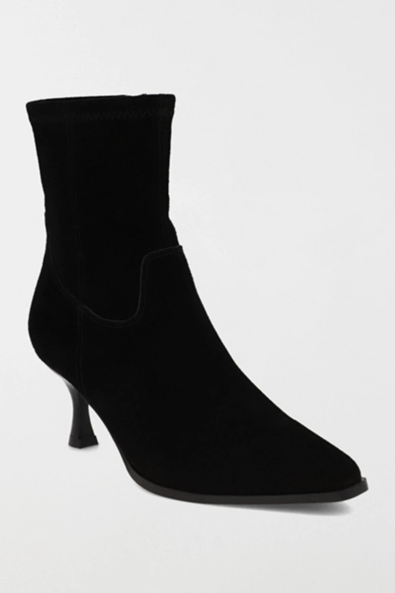 MIA Aletta Suede Kitten Heel Bootie