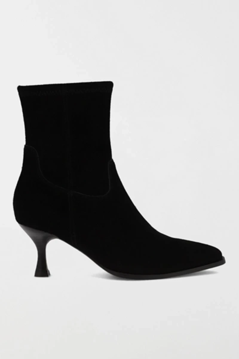 MIA Aletta Suede Kitten Heel Bootie