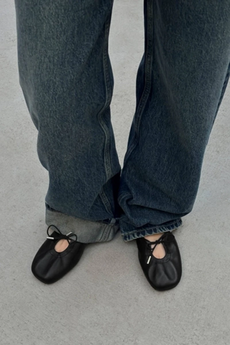 ALOHAS Oli Leather Ballet Flats