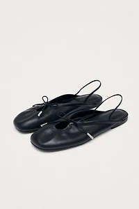ALOHAS Oli Leather Ballet Flats