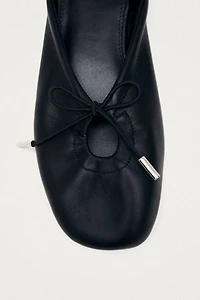 ALOHAS Oli Leather Ballet Flats