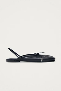 ALOHAS Oli Leather Ballet Flats