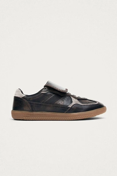 ALOHAS Tb.490 Club Vinyl Vintage Effect Leather Sneakers
