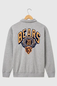 Junk Food NFL Flocked Quarter Zip