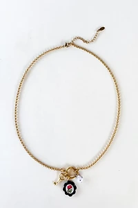 Sigfus Designs Rose Pendant Charm Necklace