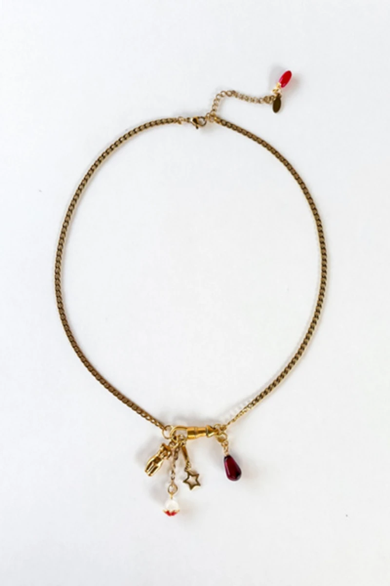 Sigfus Designs Femme Charm Necklace