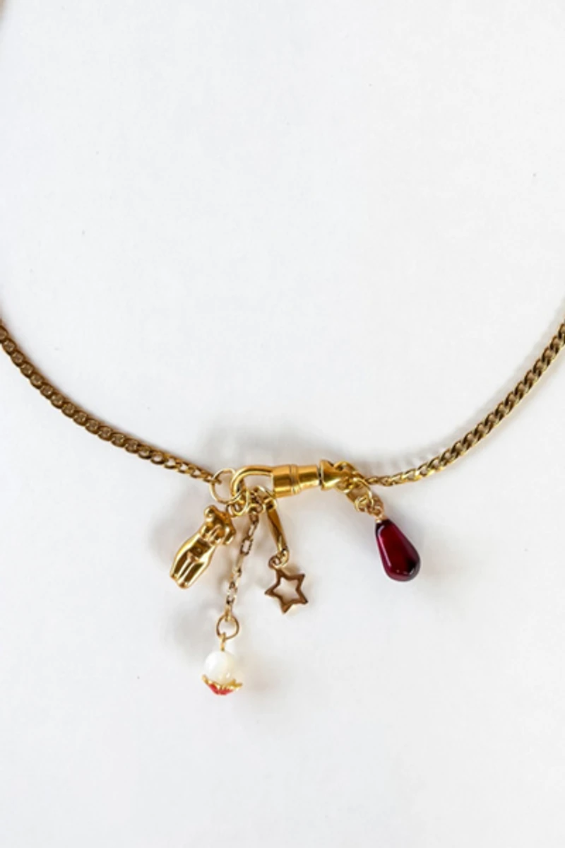 Sigfus Designs Femme Charm Necklace