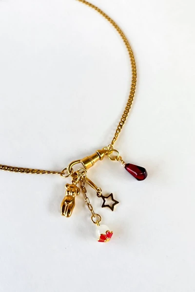Sigfus Designs Femme Charm Necklace