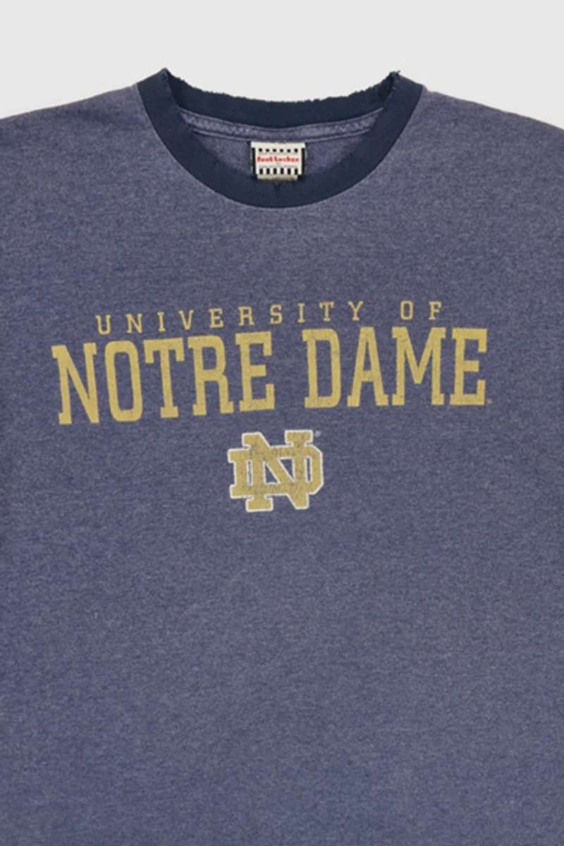 Vintage University of Notre Dame Ringer Tee