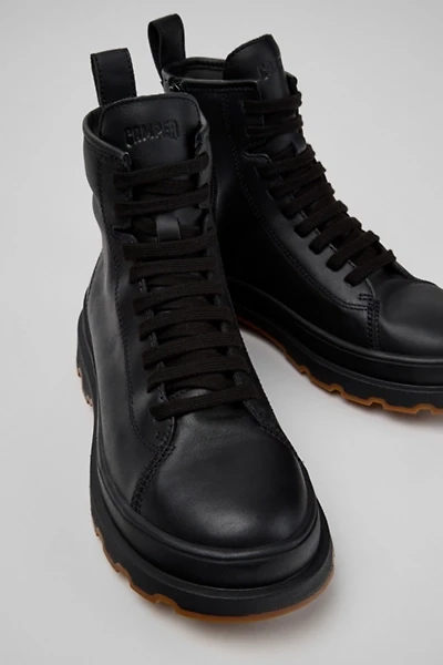 Camper Brutus+ Leather Mid Ankle Boot