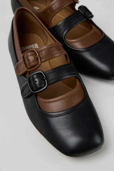 Camper Casi Myra Multicolored Leather Ballerina