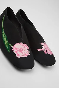 Camper Casi Myra Twins Leather Ballerina