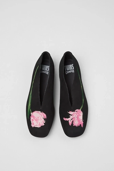 Camper Casi Myra Twins Leather Ballerina