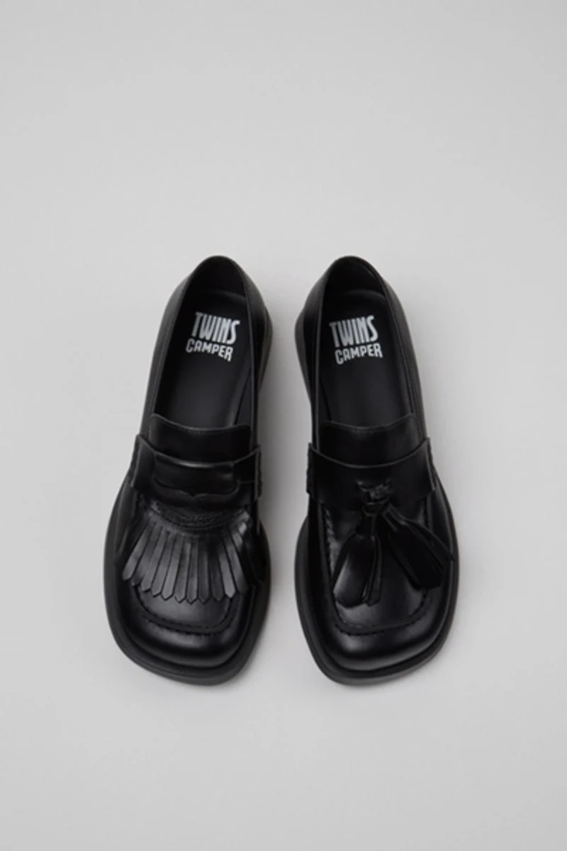 Camper Twins Leather Moccasin