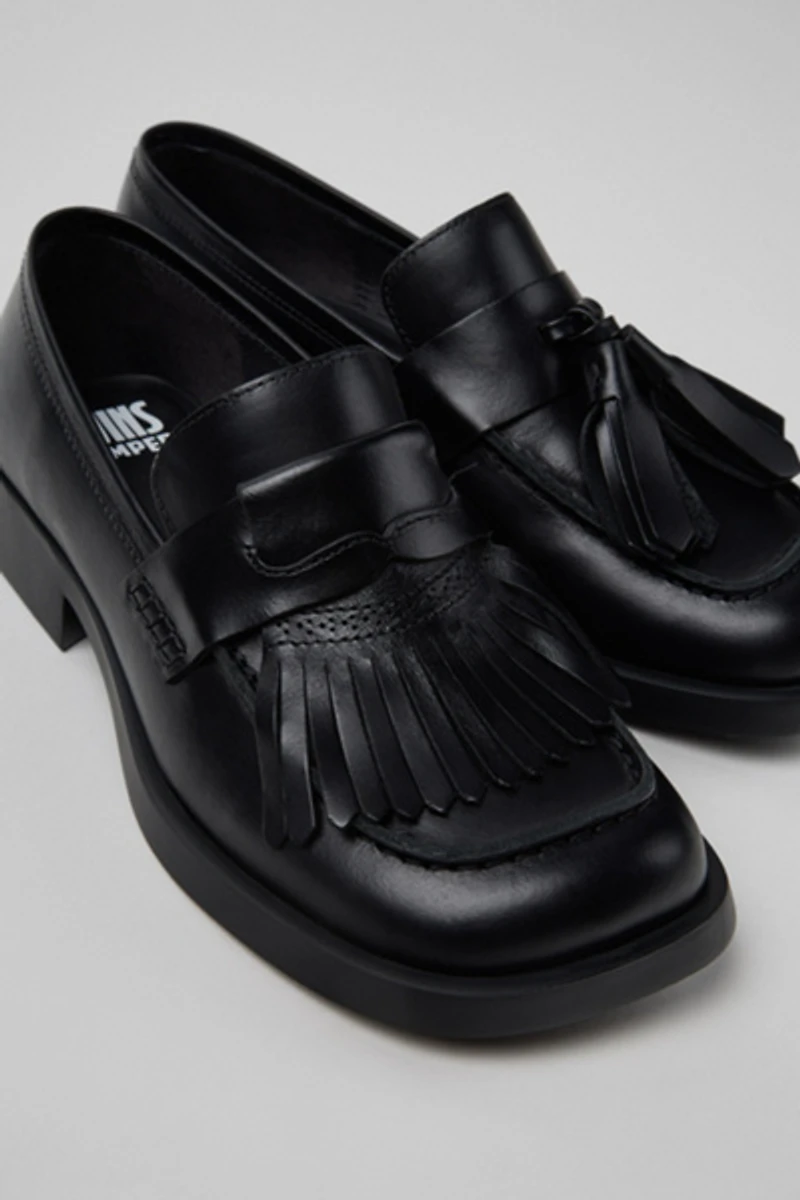 Camper Twins Leather Moccasin