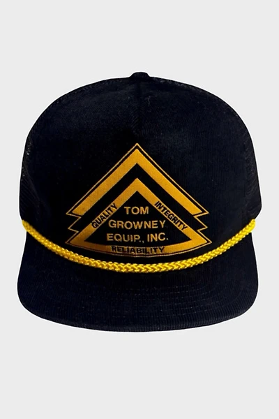 Vintage 1980's Corduroy Trucker Hat