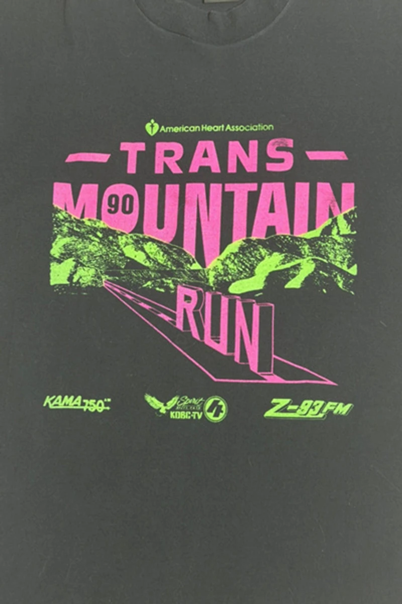 Vintage 1990's Trans Mountain Run T-Shirt