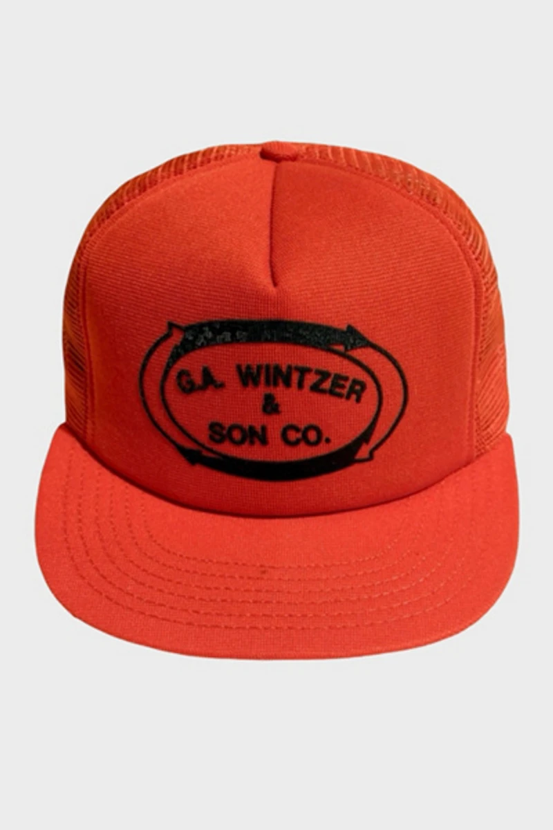 Vintage 1980's G.A. Wintzer & Son Co. Trucker Hat
