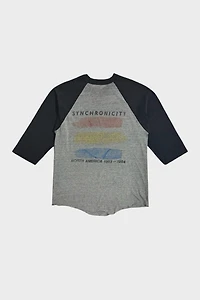 Vintage 1980's The Police Tour Faded Raglan Baseball T-Shirt