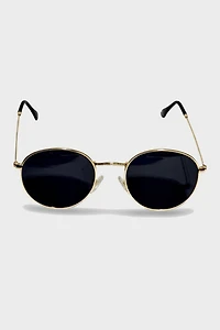 Vintage 1980's Frame Round Lens Sunglasses