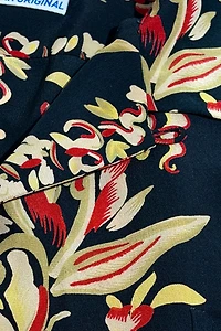 Vintage 1990's Avanti Printed Tropical Shirt
