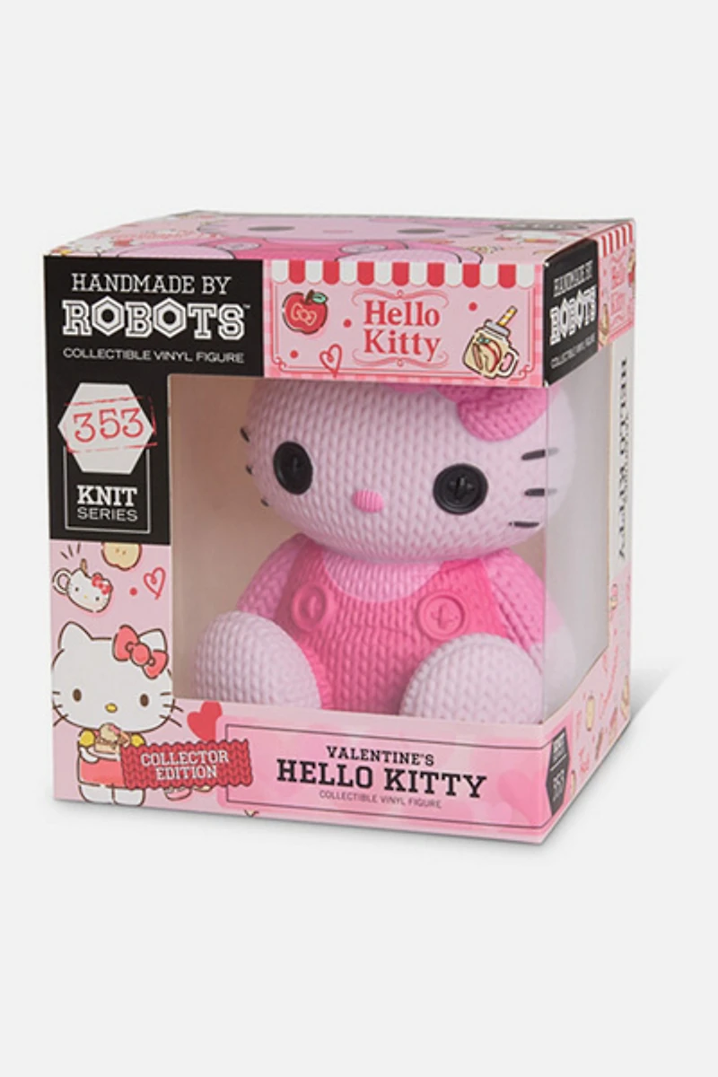 Handmade by Robots Hello Kitty Valentine's Limited Edition Vinyl Figure