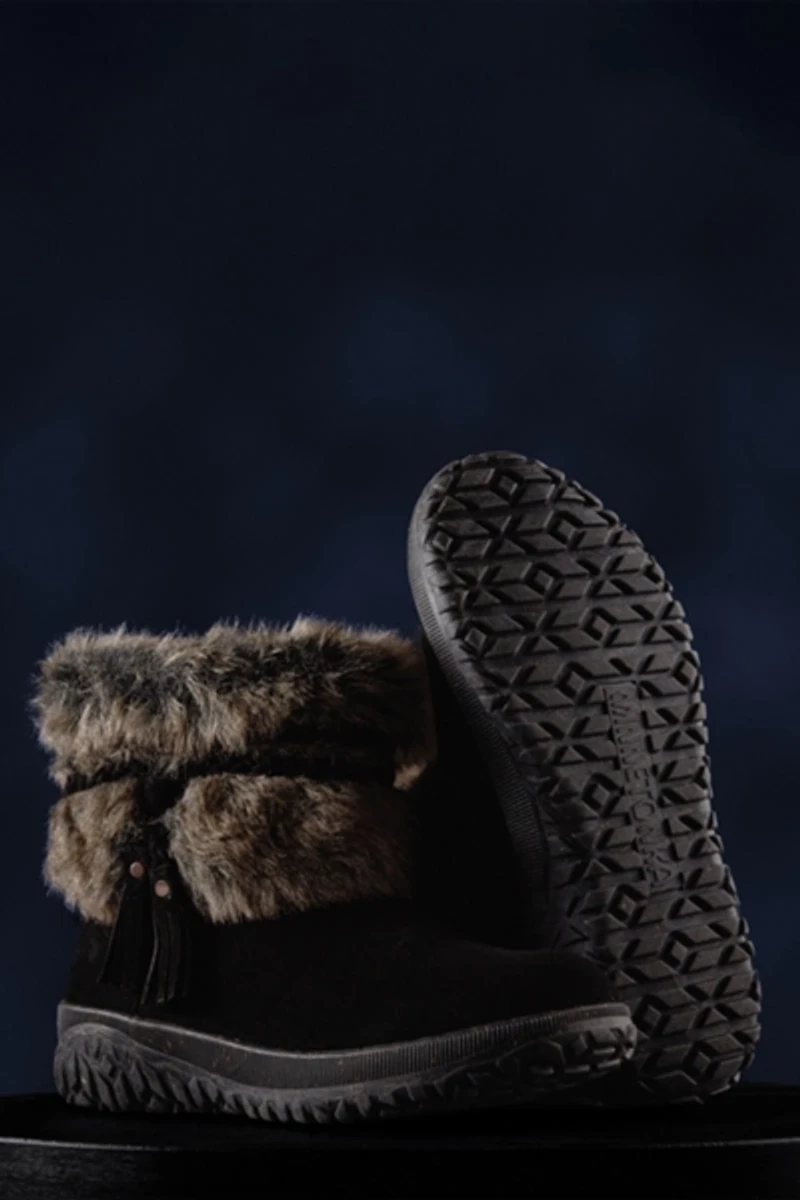 Minnetonka Everett 2 Suede Faux Fur Winter Boots