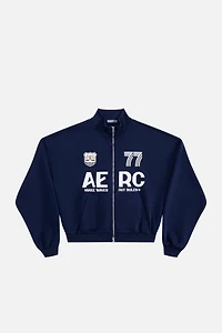 Aelfric Eden Boxy Racing 77 Zip Up Sweatshirt