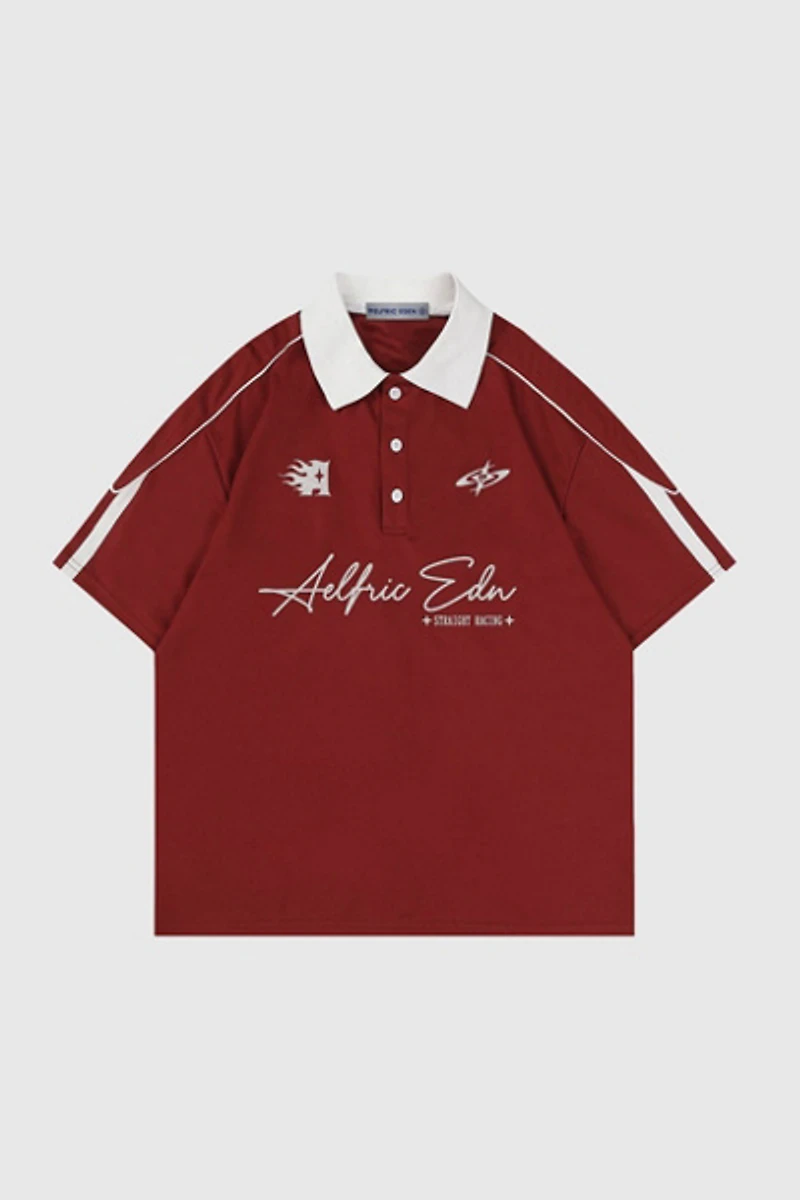 Aelfric Eden Sporty Polo Soccer Jersey