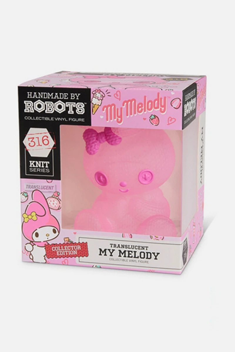 Handmade by Robots My Melody Translucent Limited Edition Vinyl Figure
