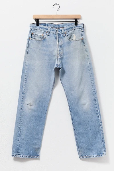 Vintage 1990s Levi’s® 501 Light Wash Distressed Denim Jeans