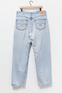 Vintage 1990s Levi’s® 550 Distressed Light Wash Denim Jeans