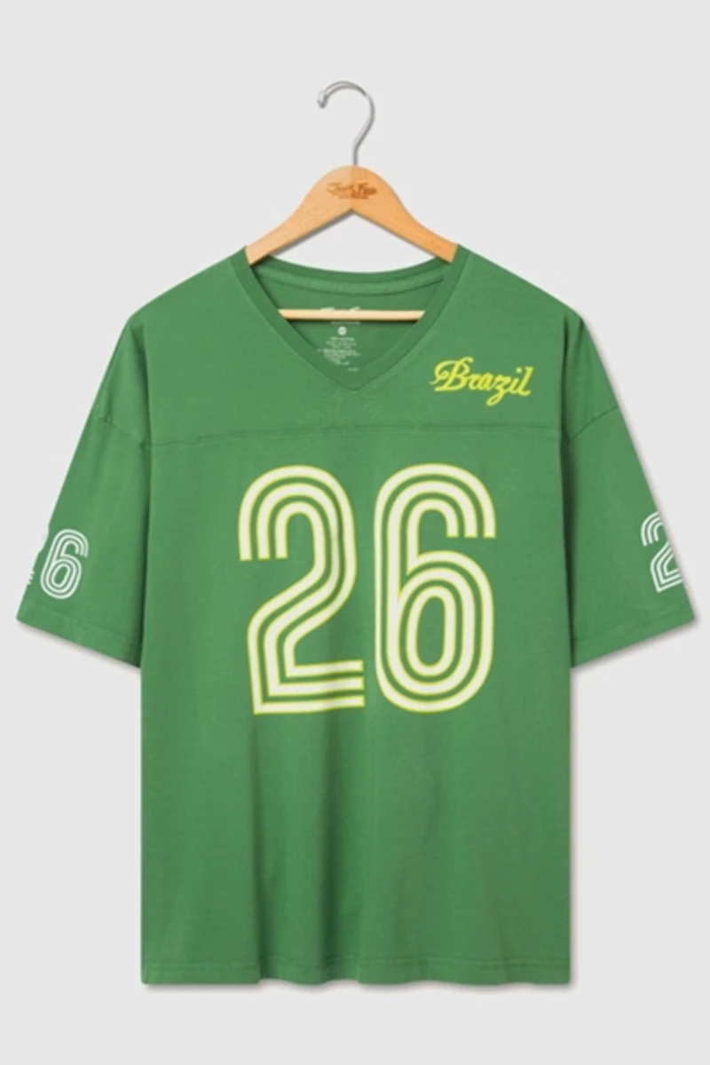 Junk Food Brazil '26 Hockey Tee
