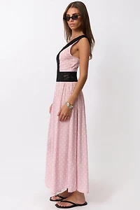 WeWoreWhat Lace Trim Baby Doll Dress
