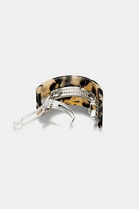 MACHETE Italian Acetate French Pony Barrette