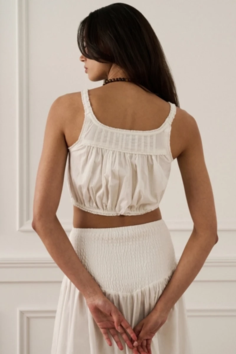 WeWoreWhat Button Up Tank Top