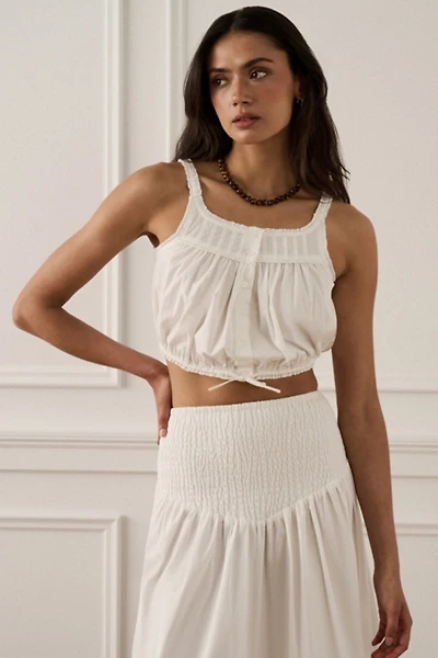 WeWoreWhat Button Up Tank Top