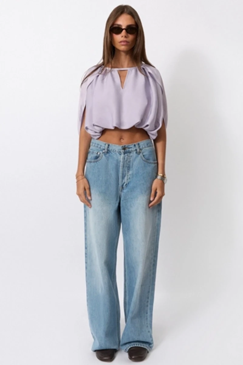 WeWoreWhat Cape Bubble Top