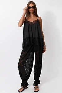 WeWoreWhat Lace Trim Cami