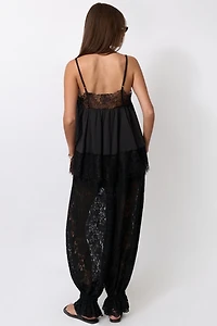 WeWoreWhat Lace Trim Cami